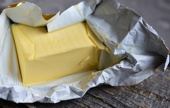 manteiga para a gota