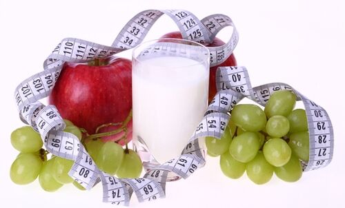 Kéfir e froitas para a perda de peso